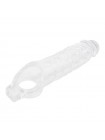 Прозора подовжувальна насадка на пінис Chisa Mighty Sleeve With Ball Loop