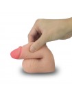Накладний пеніс для носіння Lovetoy Skinlike Limpy Cock 5.5