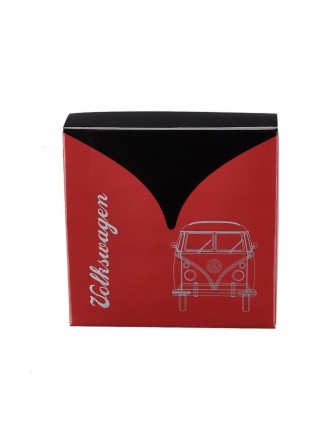 Запальничка газова п'єзо турбо Licences VW Full Cap Metal Жовто-блакитна (40610124YEBLU)