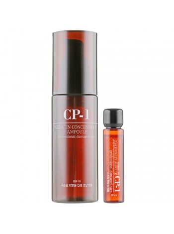 Концентрована есенція з кератином Esthetic House CP-1 Keratin Concentrate Ampoule Esthetic 80 мл