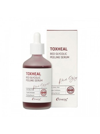 Пілінг-сироватка для обличчя Toxheal Red Glycolic Peeling Serum Esthetic House 100 мл