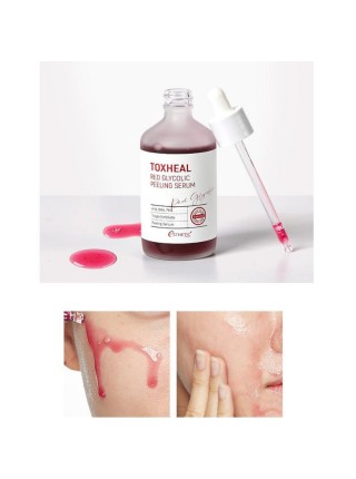 Пілінг-сироватка для обличчя Toxheal Red Glycolic Peeling Serum Esthetic House 100 мл