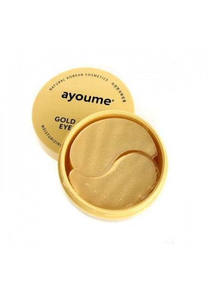 Гідрогелеві патчі з екстрактом золота та муцину равлика Gold Snail Eye Patch Ayoume 60 шт.