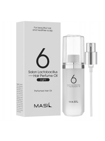 Зволожувальна парфумована олія для гладкості волосся Salon Lactobacillus Hair Perfume Oil Light Masil 66 мл