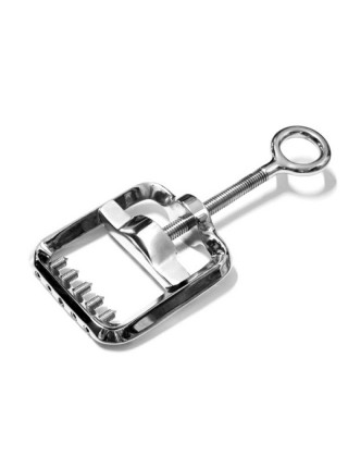 Зажим для яичек CBT Ball Crusher with Spikes Steel Wine Cock and Ball Press Bdsm4u
