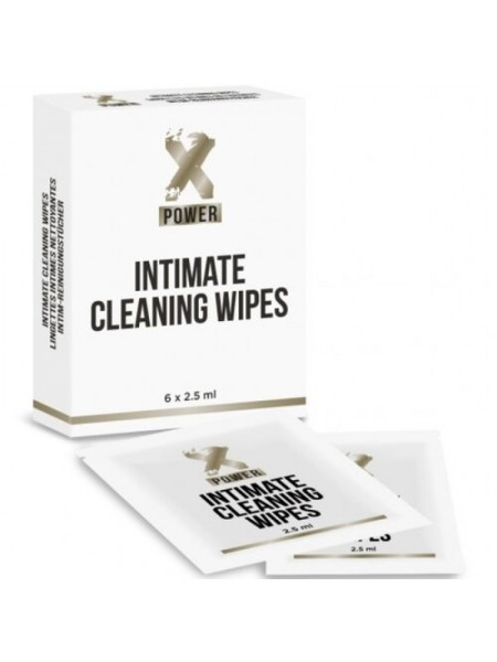 Серветки для інтимної гігієни XPower Intimate Cleaning Wipes 6 серветок Labophyto