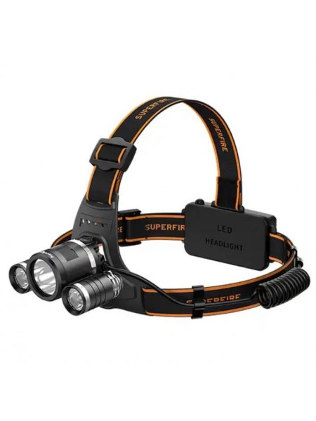 Ліхтар налобний акумуляторний HL33 Superfire 500 Lumen