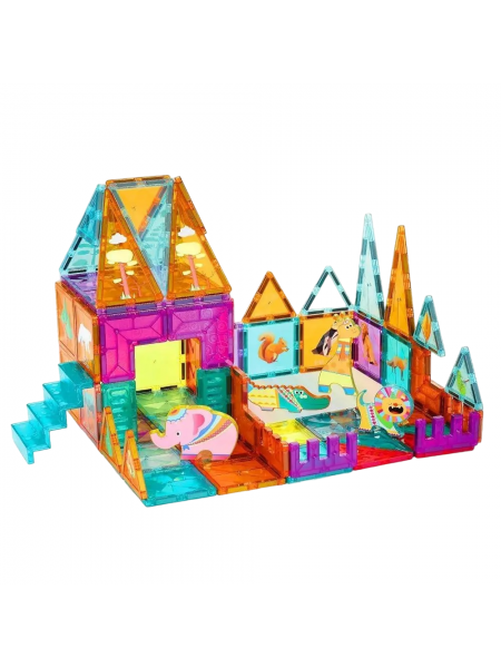 Конструктор Magnetic Toys Зоопарк 65 деталей Multicolor (143032)