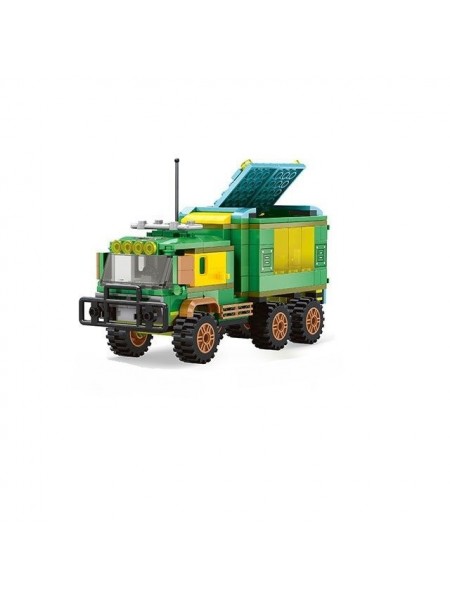 Конструктор Ausini Jungle Engineering 313 деталі Green (124904)