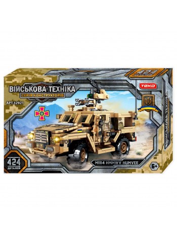 Конструктор Teko Військова техніка автомобіль 424 деталі Sand (150742)