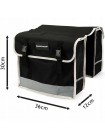 Багажна велосумка Dunlop 26L Чорний (S417400 black)