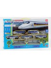 Залізниця TK Group LED 5 вагонів White and blue (155769)