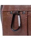 Сумка для чоловіків на два відділення з натуральної шкіри Vintage 22738 Коричневий