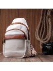 Жіноча сумка з однією лямкою через плече з гладкої екошкіри Vintage 22768 Білий