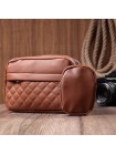 Жіноча сумка крос-боді з монетницею з екошкіри Vintage 22795 Рудий