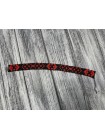 Традиційне українське намисто чокер із бісеру HatynkaUA Necklace в етностилі ручної роботи Black-Red