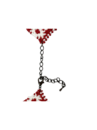 Традиційна українська силянка з бісеру HatynkaUA Necklace намисто ручної роботи (SUN999_53)