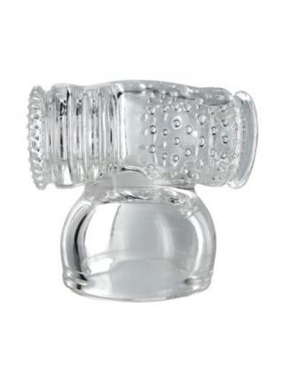 Чоловіча насадка Miracle Tube Sleeve на вібромасажер Hitachi Magic Wand Massager (hub_meoG71168)