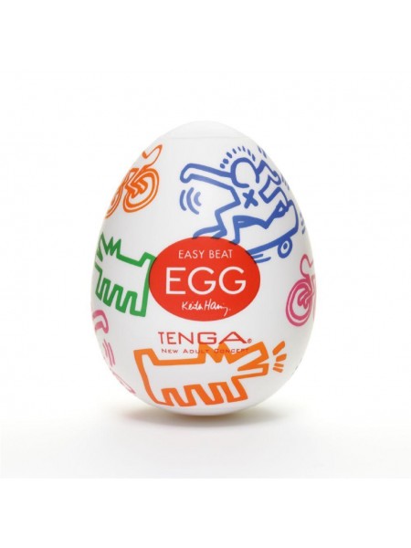 Мастурбатор Tenga Keith Haring EGG Street (SO1649)