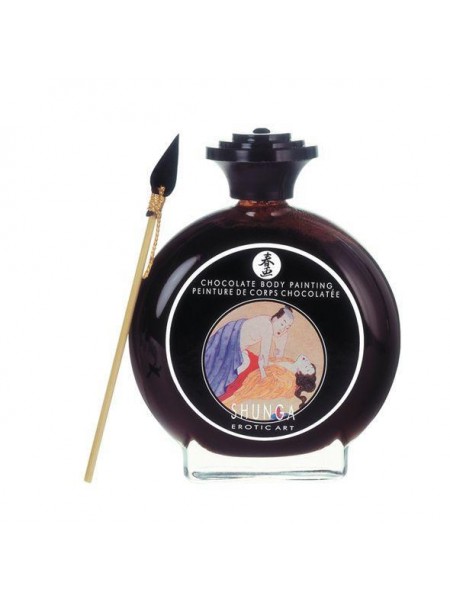 Фарба для тіла Shunga BODYPAINTING Aphrodisiac chocolate 100 мл (SO2546)