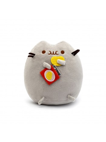 М'яка іграшка Pusheen cat VOLRO з чипсами Gray (vol-69)