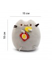 М'яка іграшка Pusheen cat VOLRO з чипсами Gray (vol-69)