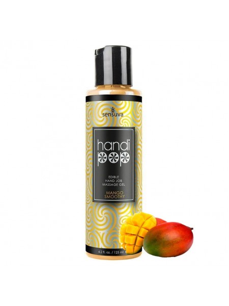 Лубрикант для оральних ласощів смаковий Sensuva — Handipop Mango Smoothie манго 125 мл (SO3206)