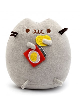 Комплект М'яка іграшка кіт із чипсами Pusheen cat і Набір для творчості Малюй Світом (vol-686)