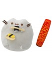 Комплект М'яка іграшка кіт із суші Pusheen cat і Антистрес іграшка Mokuru (vol-728)