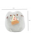 Комплект М'яка іграшка кіт зі шматочком піци Pusheen cat і Антистрес іграшка Mokuru (vol-730)