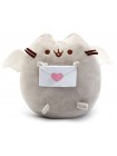 Комплект М'яка іграшка кіт з листом Pusheen cat і Антистрес іграшка Mokuru (vol-725)