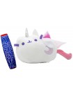 Комплект М'яка іграшка кіт місячний єдиноріг Pusheen cat і Антистрес іграшка Mokuru (vol-721)