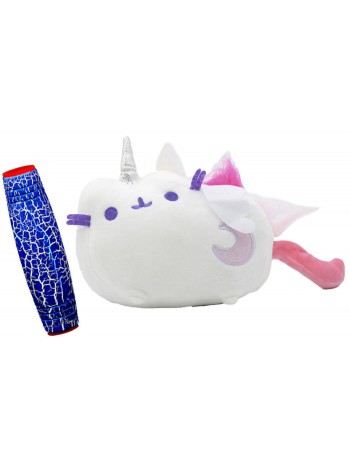 Комплект М'яка іграшка кіт місячний єдиноріг Pusheen cat і Антистрес іграшка Mokuru (vol-721)