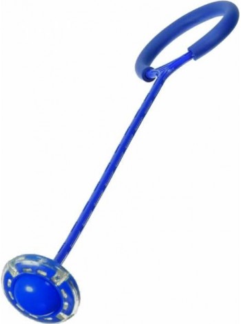 Скакалка світна на одну ногу з LED-підсвіткою Синя (2290038B)