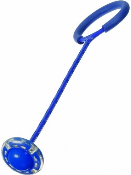 Скакалка світна на одну ногу з LED-підсвіткою Синя (2290038B)