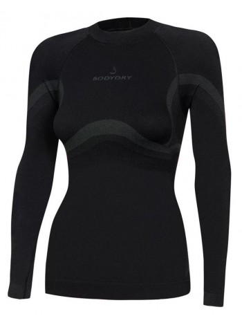 Термокофта BodyDry Lady Fit L Black (BOD-VLAFITBLL)