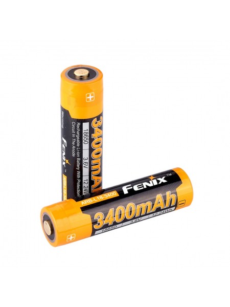 Акумулятор 18650 Fenix 3400 mAh ARB-L18-3400 (1047-ARB-L18-3400)