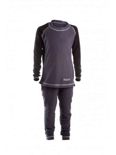 Термобілизна BAFT X-Line KIDS 122 Чорний/Сірий (XL3502-122) XL3504-134, 134 см, дитяча