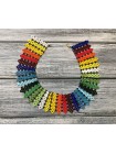 Намисто з чеського бісеру HatynkaUA Rainbow Necklace ручної роботи (SUN999_01)