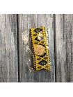 Намисто-силянка з чеського бісеру HatynkaUA Geometric Necklace кольє ручної роботи (SUN999_02)