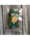 Кольє із чеського бісеру HatynkaUA Flowers Necklace намисто ручної роботи (SUN999_07)