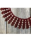 Кольє із чеського бісеру HatynkaUA Folk Necklace намисто ручної роботи (SUN999_08)