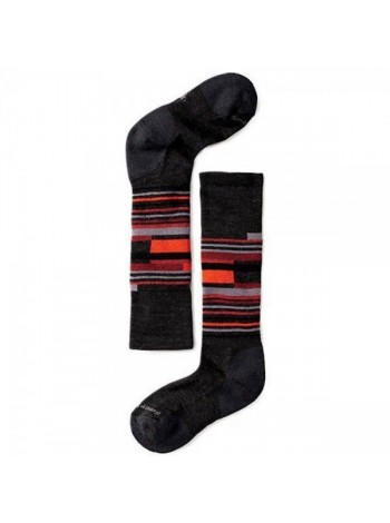 Носки Smart Wool Kid's Wintersport Stripe Charcoal/Bright Orange S (1033-SW SW198.413-S)