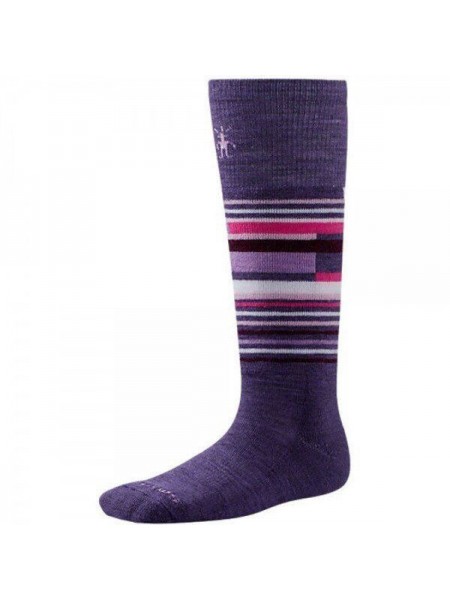Носки Smart Wool Kid's Wintersport Stripe Desert Purple XS (1033-SW SW198.284-XS)