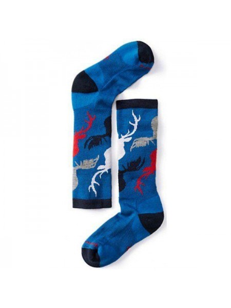 Носки Smart Wool Kids' Wintersport Camo Bright Blue XS (1033-SW 01323.378-XS)