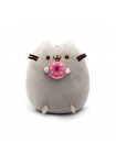 Набір М'яка іграшка Pusheen cat з пончиком Gray і Дитячий силіконовий браслет від комарів (vol-1087)