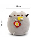 Набір М'яка іграшка Pusheen cat з чипсами Gray і Дитячий силіконовий браслет від комарів (vol-1090)