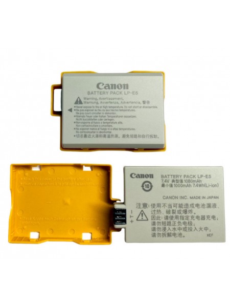 Батарея Canon LP-E5 orgiginal camera battery (EOS 450D 500D 1000D KISSX2 KISSX3)