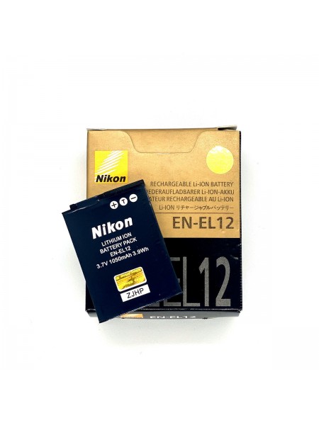 Батарея Nikon EN-EL12 (P300, S1000pj, S1100pj, S6000, S610, S6100, S610C, S620, S630, S640, S70, S710, S8000,