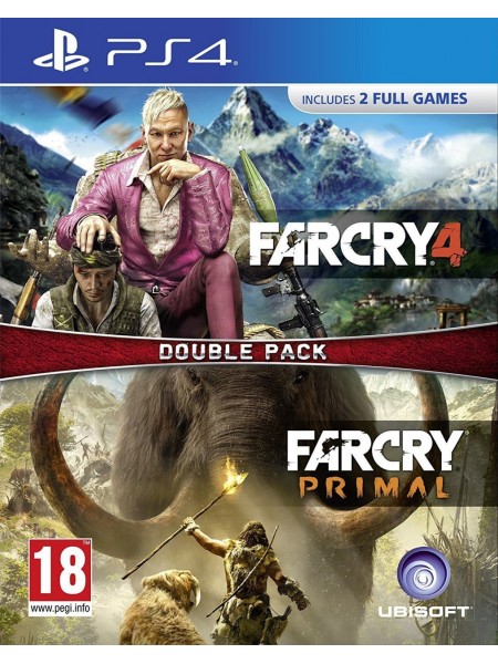 Гра для PlayStation 5 Far Cry Primal + Far Cry 4 PS4 (руська версія)